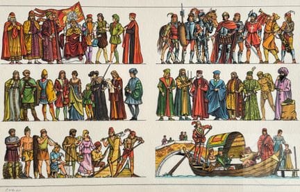 Enrico / Les voyages de Jhen.  Mise en couleurs or