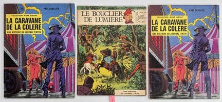 Cuvelier / Trio d'album EO en TBE+
