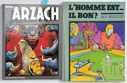 Giraud / Moebius.  Paire d'albums EO en TBE+