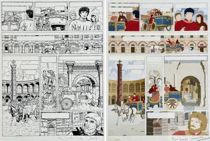 Chaillet / Vasco.  Planche originale n°42 de l'alb