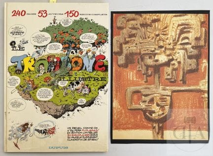 Franquin / Le Trombone illustré.  Album recueil de