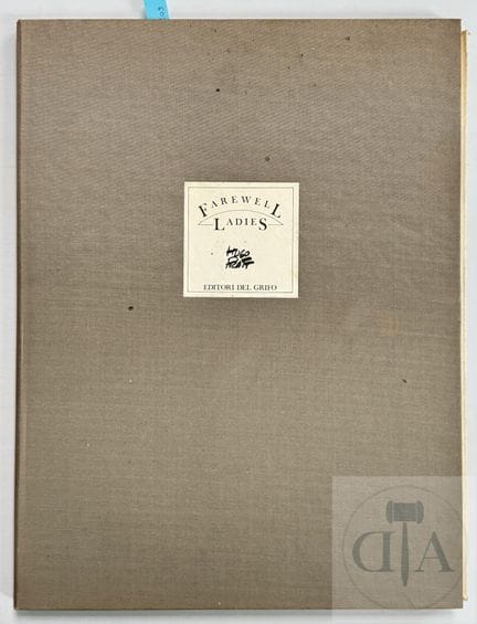 Hugo Pratt / Portfolio "Farewell ladies" édité par