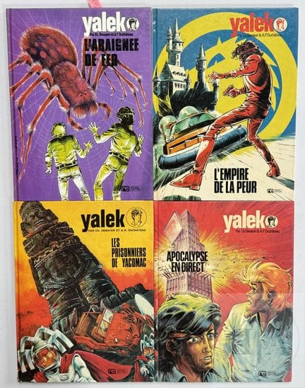 Denayer / Yalek.  Collection de11 albums en TBE+/E