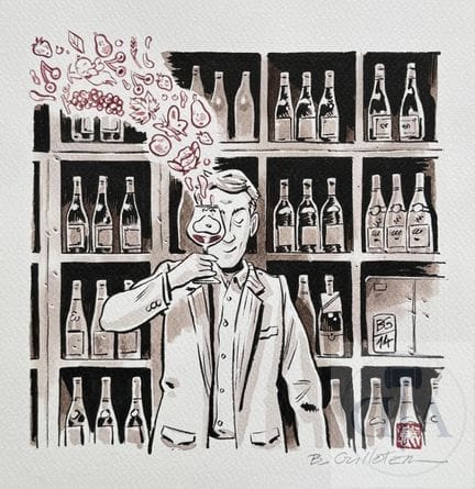 Guilloteau / Un grand Bourgogne oublié. Dessin ori