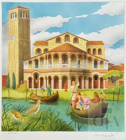 Enrico / Les voyages de Jhen.  Mise en couleurs or