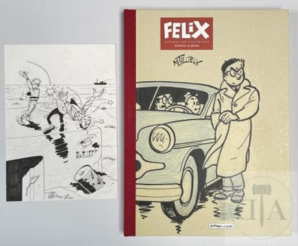 Tillieux / Félix.  Album intégrale des couvertures