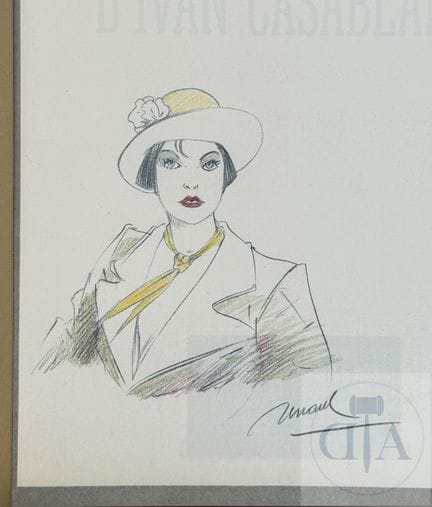 Renard / Ivan Casablanca.  Dessin original illustr