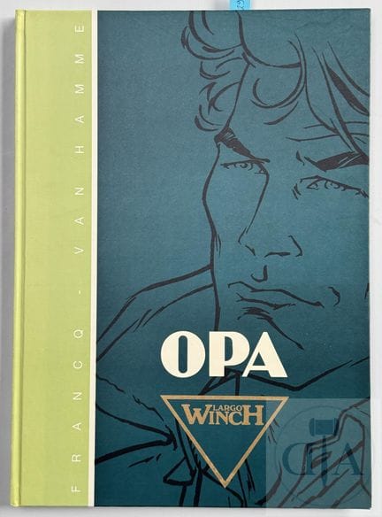Francq / Largo Winch.  Album T3 "OPA" tirage de lu