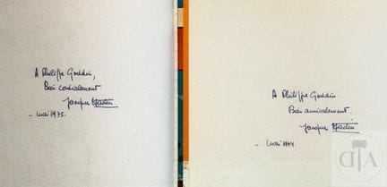 Martin / Alix / Lefranc.  Paire d'albums EO signé 