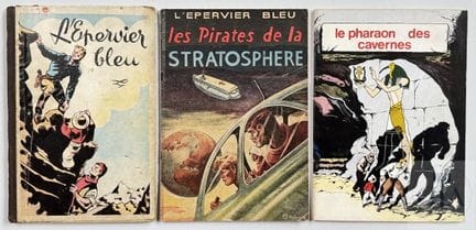 Sirius / L'Epervier bleu.  Trio d'albums anciens e