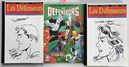 Ordway / Les défenceurs.  Trio d'albums en état ne