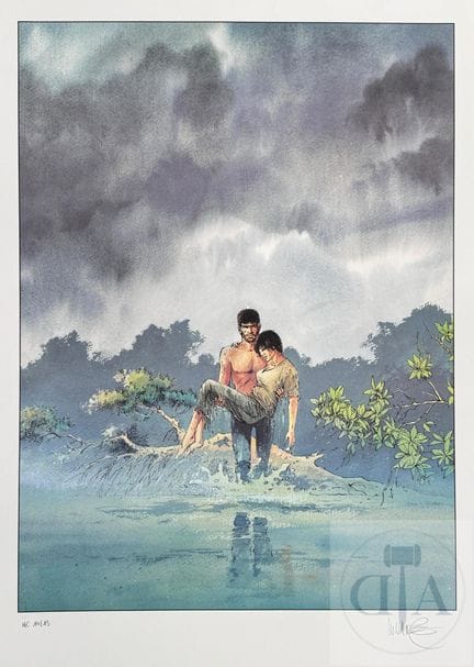 Vance/XIII. Tirage offset de la couverture du tira