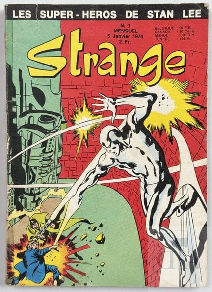 Strange / Lug.  Album mensuel n°1 de 1970 en TBE. 