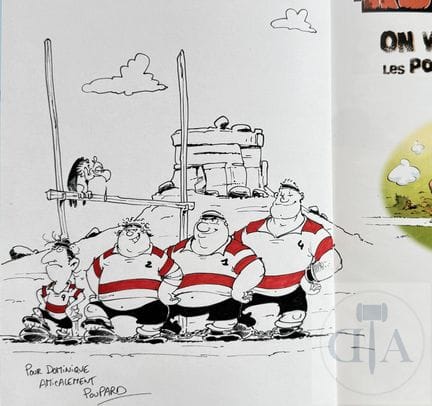 Poupard / Les Rugbymen.  Album T1 de 2006 qui cont