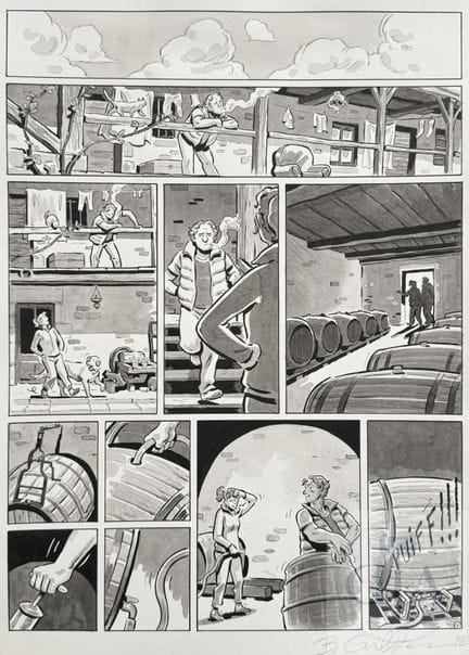Guilloteau / Un grand Bourgogne oublié.  Planche o