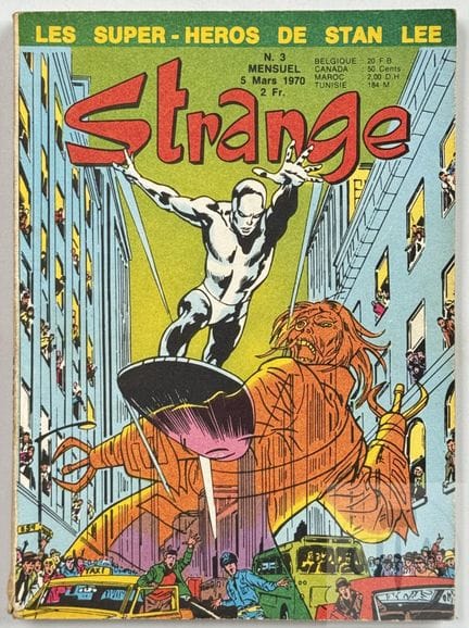 Strange / Lug.  Album mensuel n°3 de 1970 en TBE+.