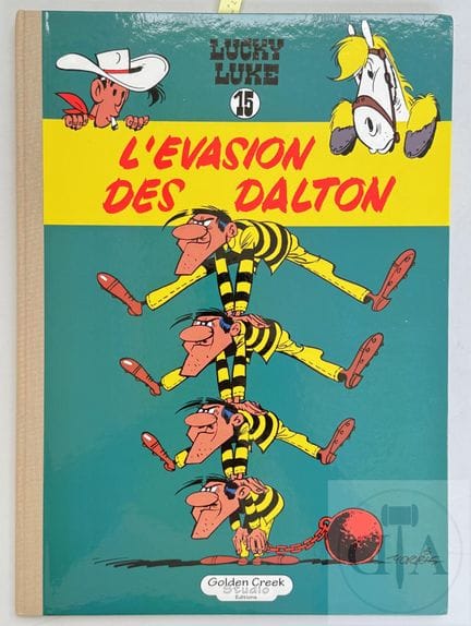 Morris / Lucky Luke.  Tirage de luxe format planch