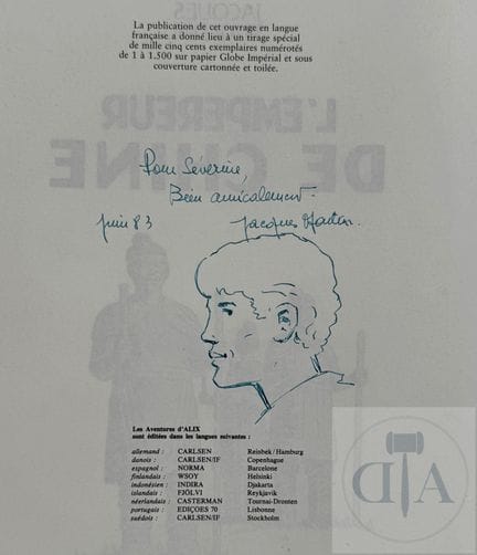 Martin / Alix.  Album T17 "L'empereur de Chine" EO