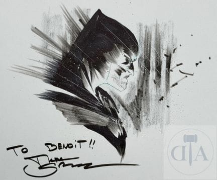 Sandoval Rafa / Batman.  Dessin original illustran