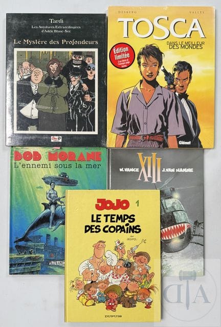 Tardi / Forton / Vance / Vallès.  Collection de 4 