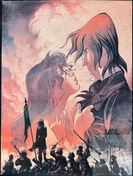 Yslaire/Sambre. Affiche XXL type cinéma de la couv