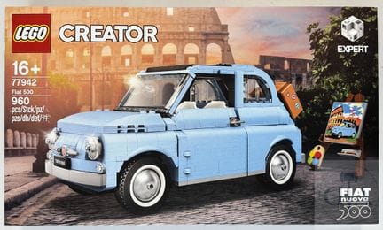 Lego ref 77942 / Fiat 500 édition limitée "Baby bl