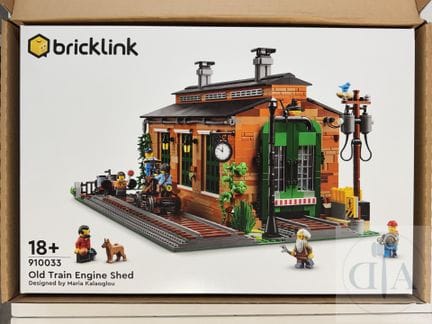 Lego ref. 910033 / Set de Bricklink «Old train eng