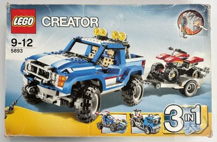 Lego Technic ref 5893 /Offroad power.  Set édité v