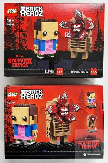 Lego ref 40549 / Brickheadz.  Paire de sets "Stran