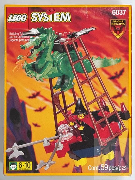 Lego ref. 6037 / Witch's Windship.  Set publicado 