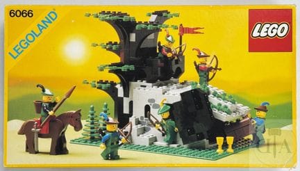 Lego ref. 6066 / Puesto avanzado camuflado.  Set p