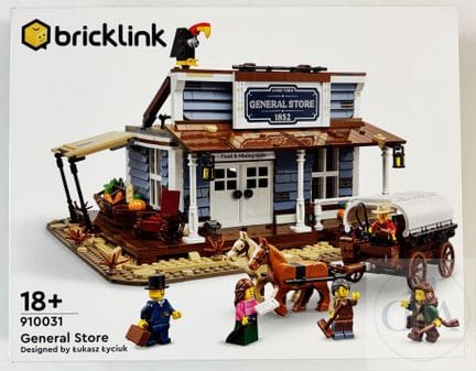 Lego ref 910031 / Set Bricklink "Almacén general" 
