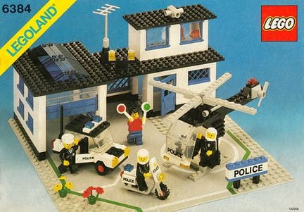 Lego vintage, ref. 6384 / Set editado hacia 1983, 
