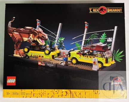 Lego ref 76956 / Jurassic Park.  Set "L'évasion du