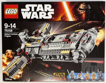Lego ref 75158 / Rebel combat frigate.  Set Star W