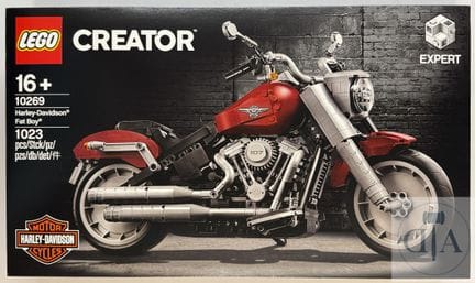 Lego ref 10269 / Harley Davidson Fat Boy.  Set Cre