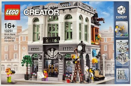 Lego ref 10251 / Banco de ladrillos.  Set modular 