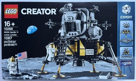 Lego ref 10266 / Apollo 11 lunar lander.  Set Crea