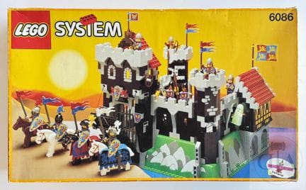 Lego ref. 6086 / Set vintage «Black knight's castl