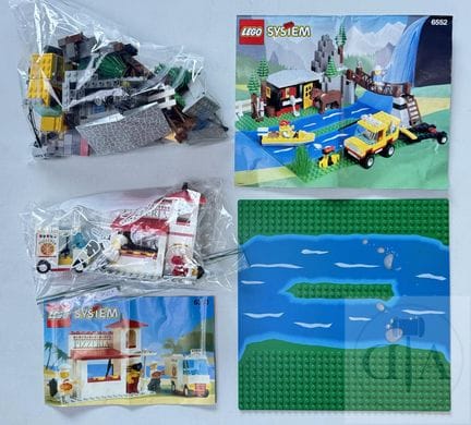 Lego vintage ref. 6552+6350 / Par de sets editados