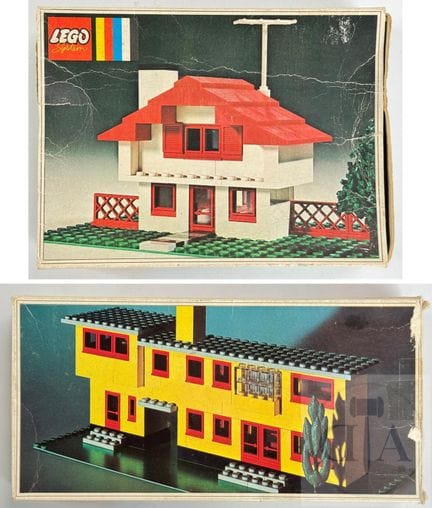 Lego vintage ref. 349+342 / Par de sets editados a