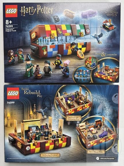 Lego ref 76399 X2 / Harry Potter.  Paire de sets "