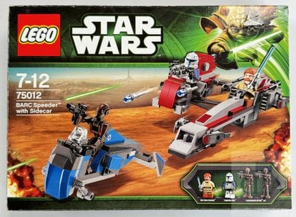 Lego ref 75012  / Star Wars.  Set "Barc speeder" é