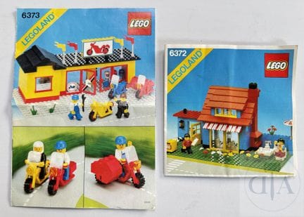 Lego vintage ref. 6372+6371 / Par de sets editados