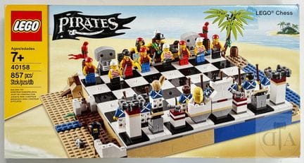 Lego ref. 40158 / Juego de ajedrez pirata.  Set pu