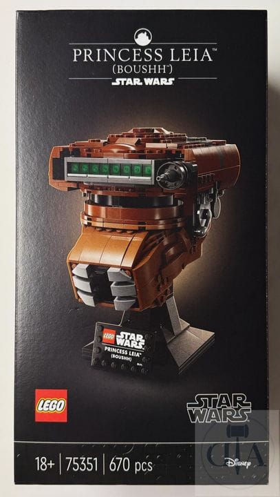 Lego ref 75351 / Princess Leia Boushh. Set Star Wa