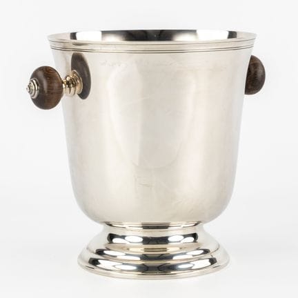 Christofle 'Gourmet', a champagne bucket, silver-p