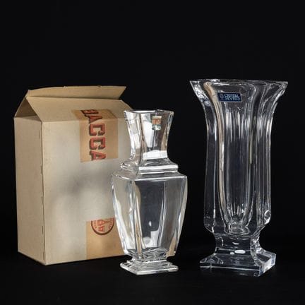 Baccarat “Pearl” e Cristal De Sèvres “Diamant”, du