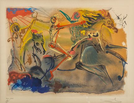 Salvador Dalí (1904–1989) “I Cavalieri dell’Apocal