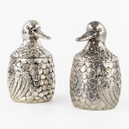 Mauro Manetti (XX) “Duck”, coppia di secchielli pe